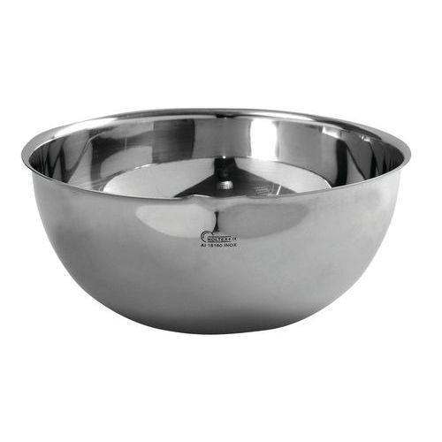 Cupule Sans Bec Inox Fond Plat Diamètre 60 Mm 70 Ml