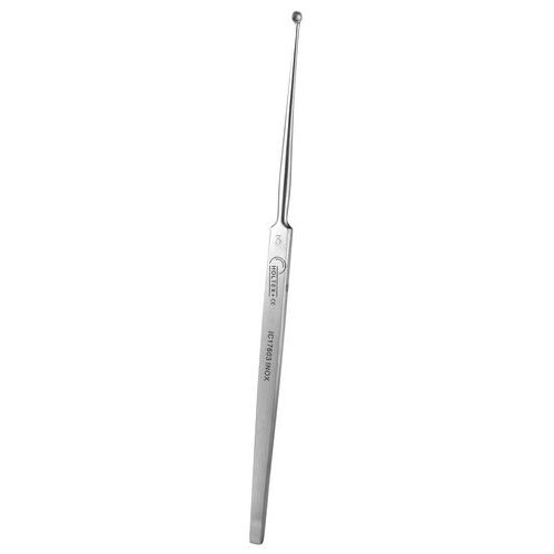 Curette Fine Pour Dermatologie Pleine 16 Cm X 4 Mm