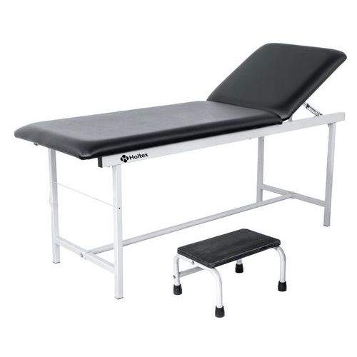 Kit Divan D'examen Finition Époxy Et Marchepied 1 Marche Noir