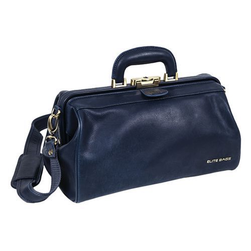 Mallette Médical Cuir Classys Bleu