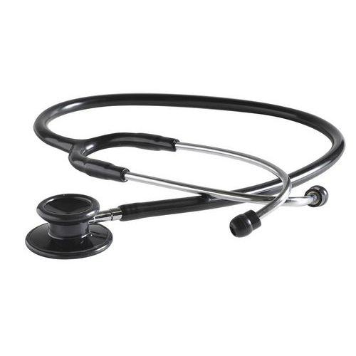 Stéthoscope Idéal + Holtex Adulte Pavillon Double Noir