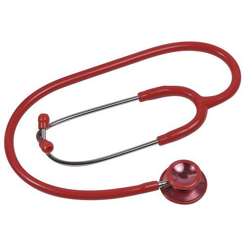 Stéthoscope Idéal + Holtex Adulte Pavillon Double Rouge
