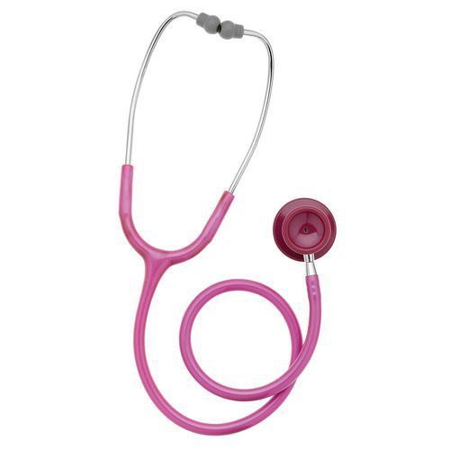 Stéthoscope Spengler Dual Pulse Double Pavillon Rose Bougainvillier