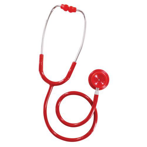 Stéthoscope Spengler Dual Pulse Double Pavillon Rouge