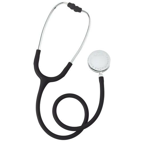 Stéthoscope Spengler Laubry Chrome Simple Pavillon Noir
