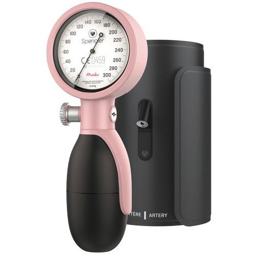 Tensiomètre Spengler Mobi Avec Brassard Adulte (m) Rose Poudré
