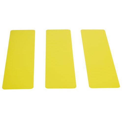 Gergosign - Passage piéton adhésif PVC 950x240mm Jaune - Marquage au sol résistant