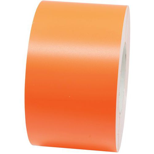 Gergosign - Rouleau de marquage orange 96mm x 33m - PVC haute performance pour sols industriels