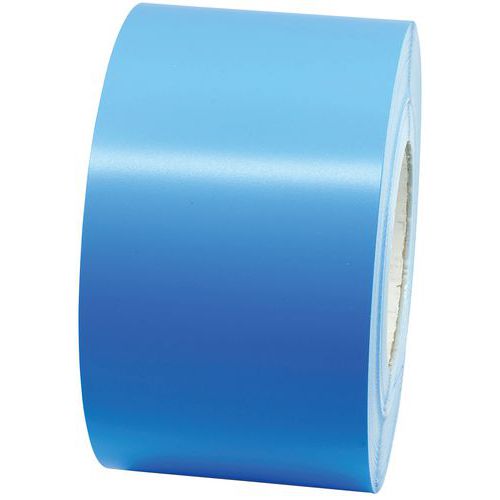 Gergosign - Rouleau de marquage industriel bleu 96mm x 33m - PVC haute performance pour sols