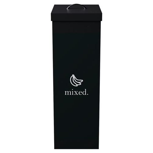 Corbeille De Tri Sélectif Déchets - Noir