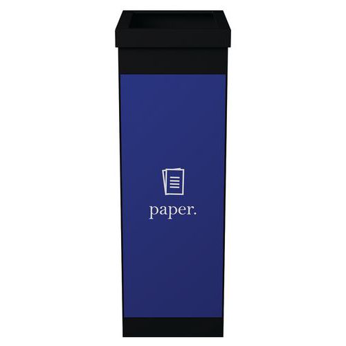 Corbeille De Tri Sélectif Pour Papier - Bleu