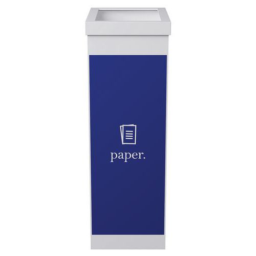 Corbeille De Tri Sélectif Pour Papier - Bleu