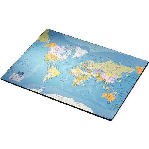 Sous mains carte du monde - Esselte Sous mains carte du monde - Esselte
