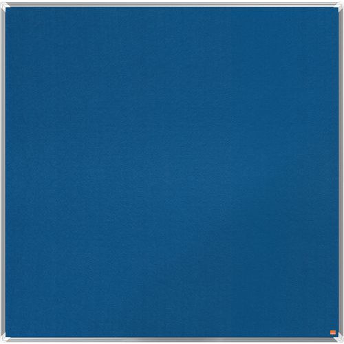 Tableau D'affichage En Feutre - 1200x1200 Mm - Bleu - Nobo