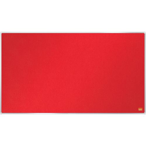 Tableau D'affichage Feutre - 710x400 Mm 32- Rouge - Nobo
