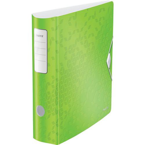 Classeur Active Polyfoam A4 180Â° 80mm - Vert - Leitz