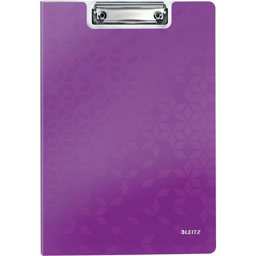 Ecritoire Porte Bloc A4 - Violet - Wow - Leitz