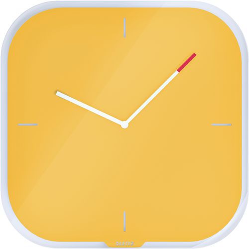Horloge Murale En Verre Cosy Jaune