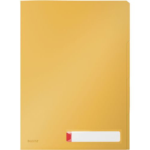 Chemise De Confidentialité Avec 3 Compartiments Cosy - Jaune