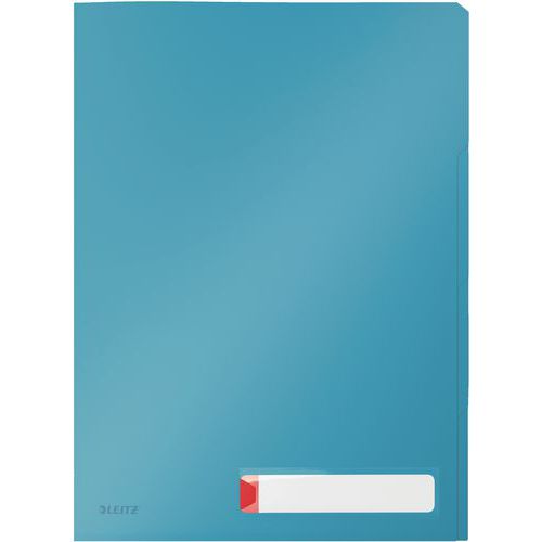 Chemise De Confidentialité Avec 3 Compartiments Cosy - Bleu - Leitz