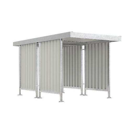 Abri Cycle Galvanisé - Leipzig L40 Module Simple