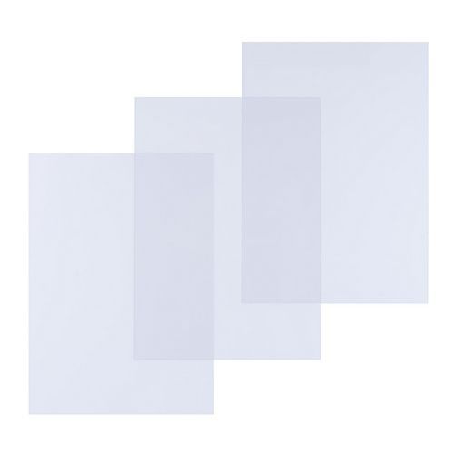 Pavo - Couverture de reliure PVC A3 transparente 200 μm - Format 297 x 420 mm - Matériel bureautique