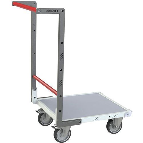 Fimm - Chariot de manutention fixe TPE - 250kg - Mélaminé - 805x540x945mm - Éco-responsable