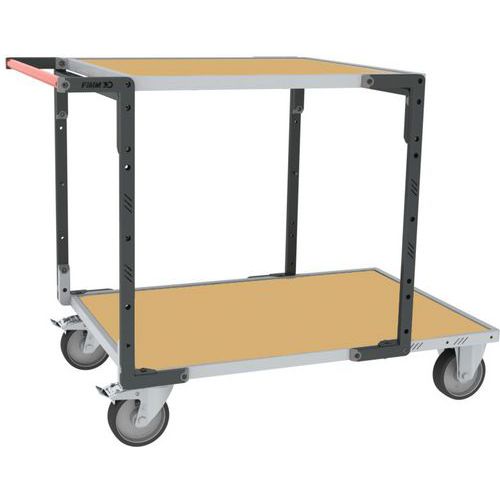 Servante 1 Plateau 1115x750 + 1 Plateau 815x750 - Tole