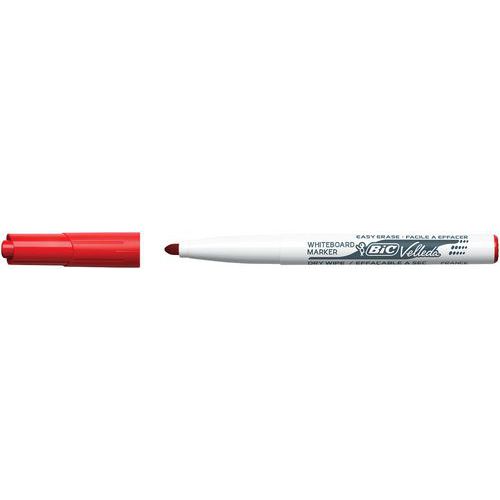 Marqueur Effaçable Sec Velleda Encrcol.:rouge Trait L:1.5 Mm