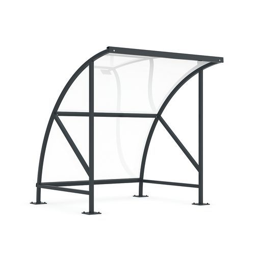 Abri Cycle Galvanisé + Ral 7016 - Bamberg 16