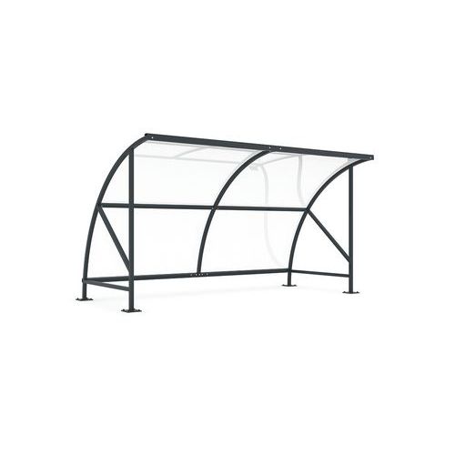 Abri Cycle Galvanisé + Ral 7016 - Bamberg 18