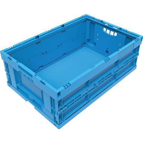 Bac Repliable 42l 600x400x 22mm Bleu