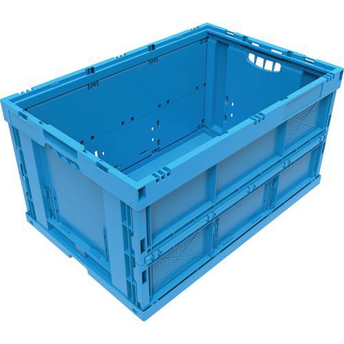 Bac Repliable 68l 600x400x320mm Bleu
