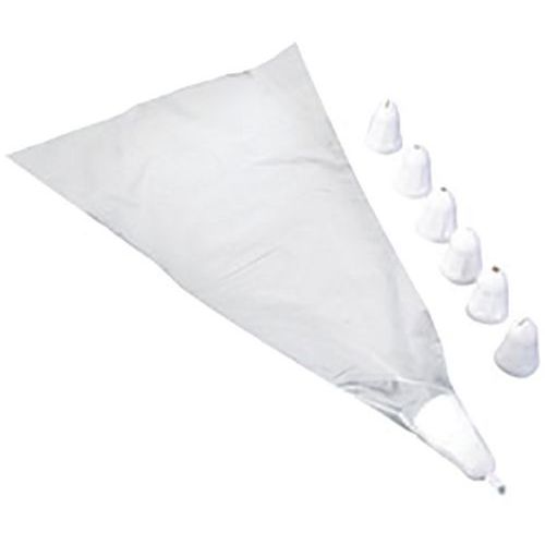 Lot De 3 Poches à Décorer Et 7 Douilles Jetables