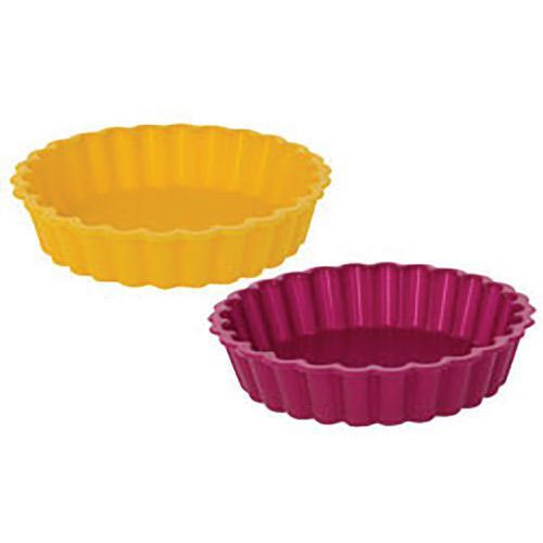 Lot De 2 Moules à Tartelette En Silicone