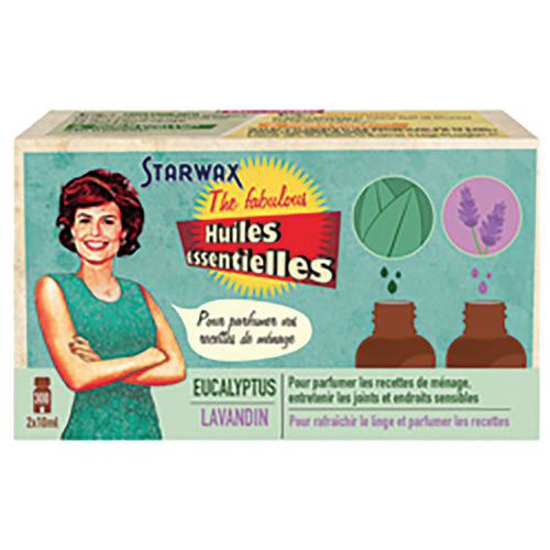 Coffret De 2 Huiles Essentielles Avec Vaporisateur
