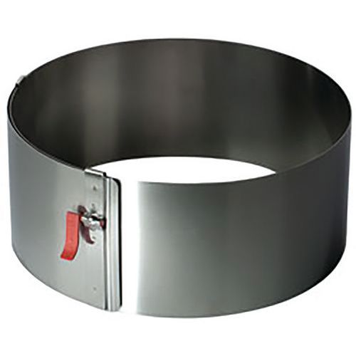 Cercle à Pâtisserie Avec Lévier De Serrage Hauteur De 10cm