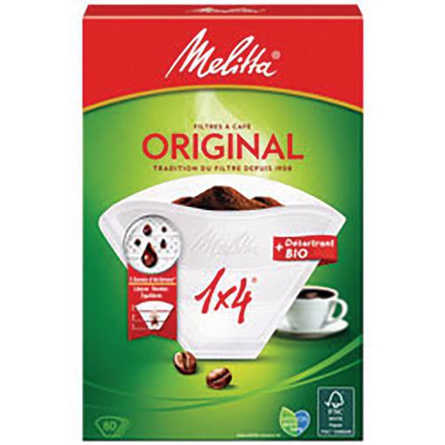 Boîte De 80 Filtre à Café 1x4