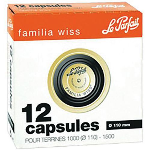 Boîte De 12 Capsules Pour Terrine De 110mm