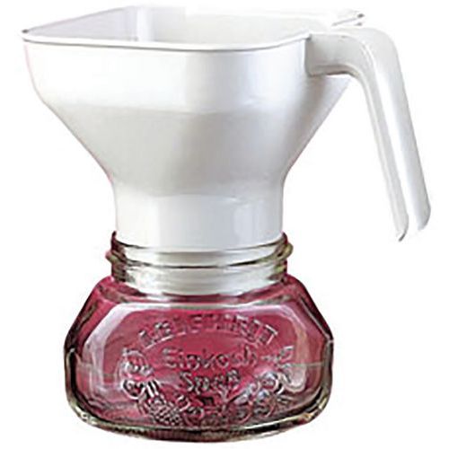 Entonnoir à Confiture En Plastique Blanc