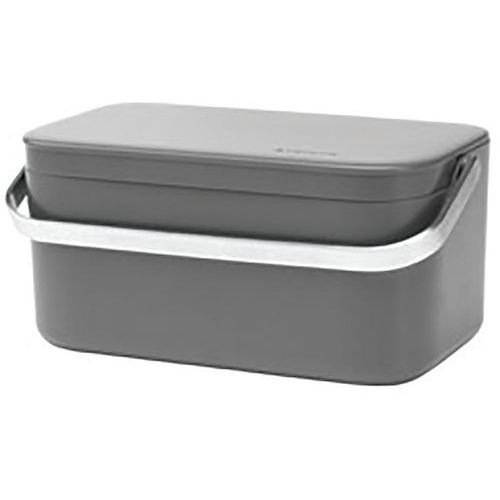 Bac Portable à Déchets Gris Foncé