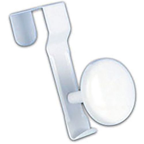 Patère 1 Tête Clipsable En Acier Blanc 52501