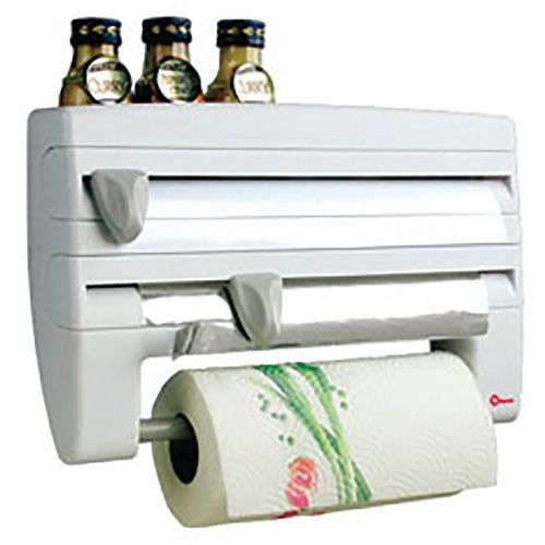 Dérouleur En Aluminium Avec Ã‰tagère Porte Ã‰pices En Haut