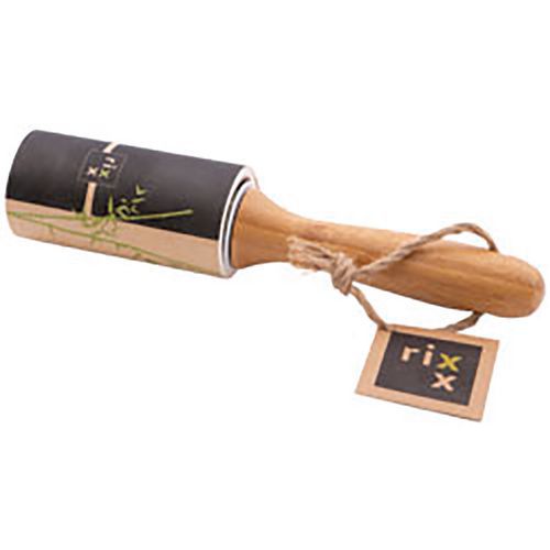 Rouleau à vêtements avec poignée en bambou - Point virgule Rouleau à vêtements avec poignée en bambou - Point virgule