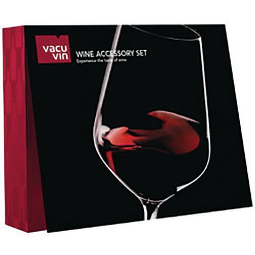 Coffret sommelier 6 accessoires - Vacuvin Coffret sommelier 6 accessoires - Vacuvin