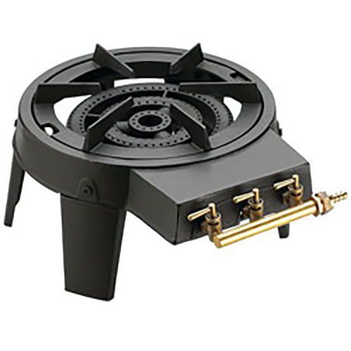 Réchaud à Gaz Tripatte En Fonte Avec 3 Robinets Ronds