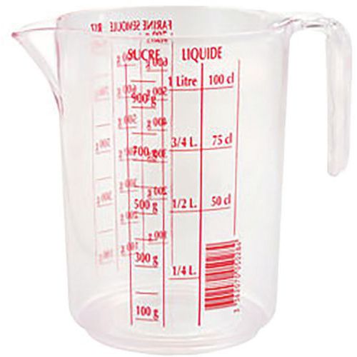 Pichet En Polystyrène Gradué 1l