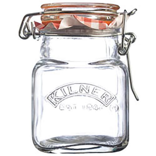 Bocal à épices verre carré - Kilner Bocal à épices verre carré - Kilner