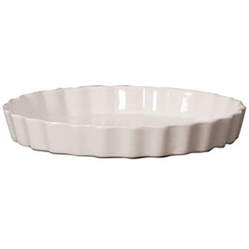 Moule à Tarte En Céramique Blanc 27cm