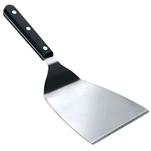 Spatule Coudéé Spécialement Pour Plancha En Inox